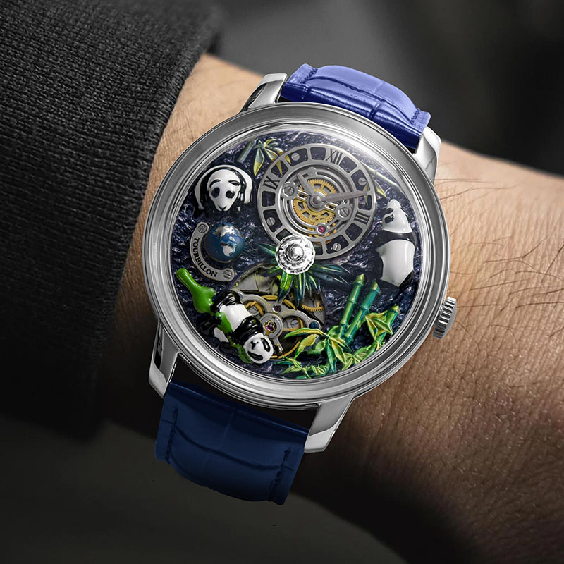 PINDU Brand Design Panda Natio - đánh giá và giá Omega Watch Constellation