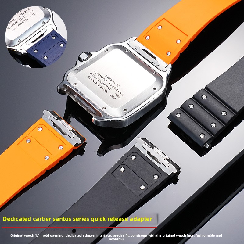 19mm 21mm For Cartier Santos W - đánh giá và giá Cartier Watch Santos