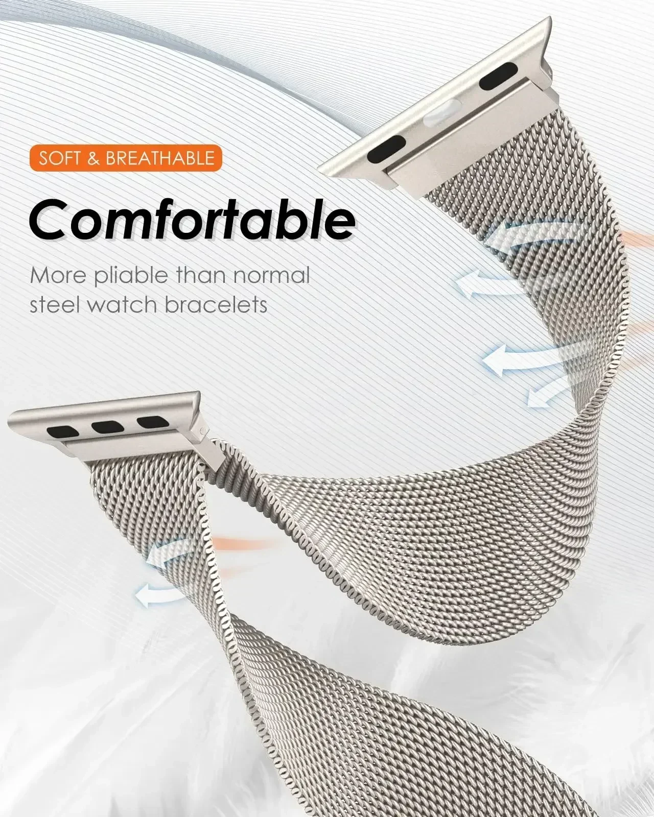 Metal Milanese Strap for Apple - đánh giá và giá Milanese Loop Magnetic