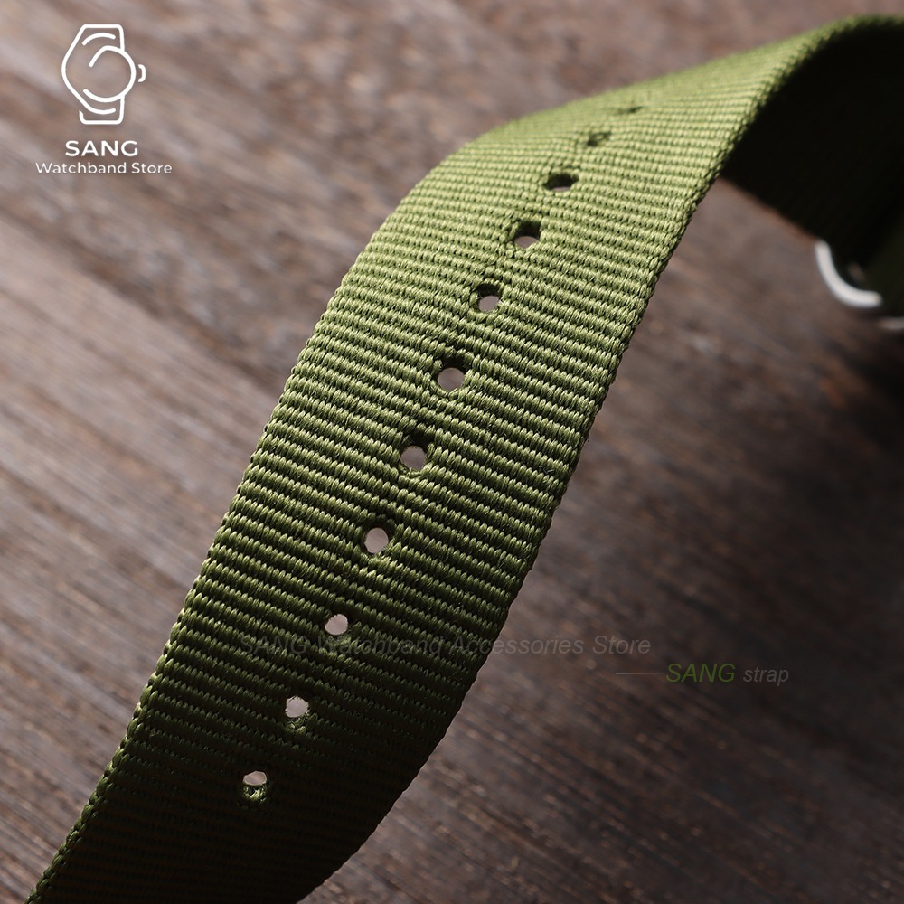 18mm 20mm 22mm 24mm Army Sport - đánh giá và giá Nato Strap Nylon