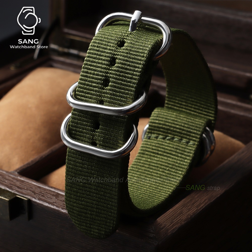 18mm 20mm 22mm 24mm Army Sport - đánh giá và giá Nato Strap Nylon