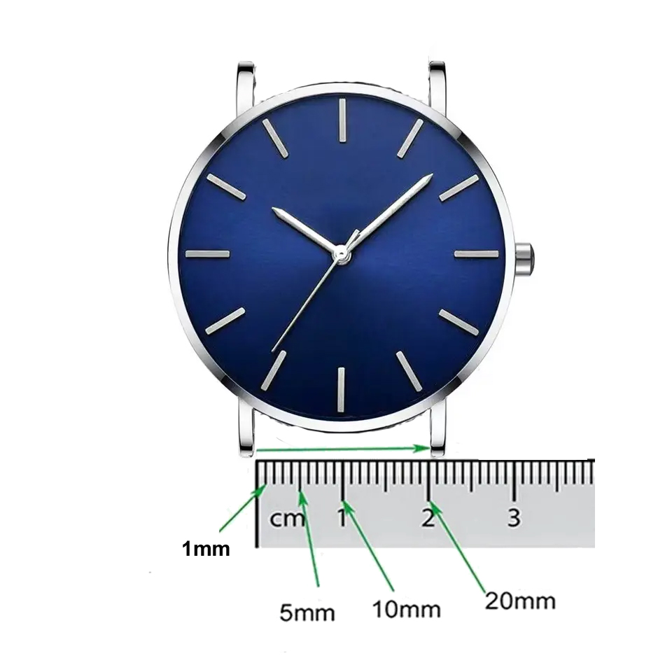 Denim Leather Strap 10mm 12mm  - đánh giá và giá Suede Strap Watch