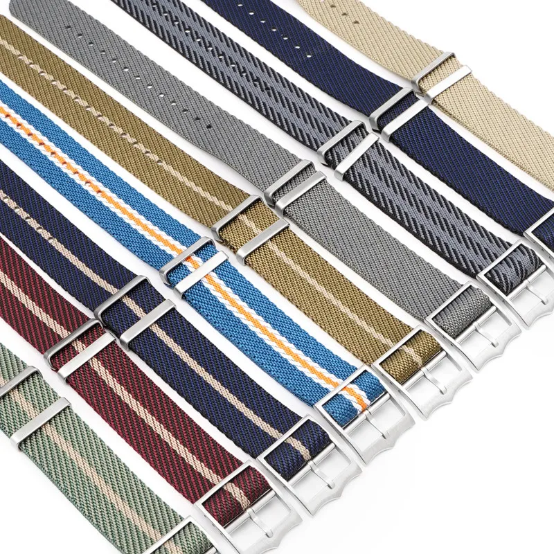 20mm 22mm Weave Canvas Nylon S - đánh giá và giá Nato Strap Nylon