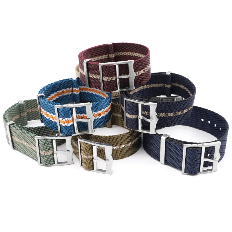 20mm 22mm Weave Canvas Nylon S - đánh giá và giá Nato Strap Nylon