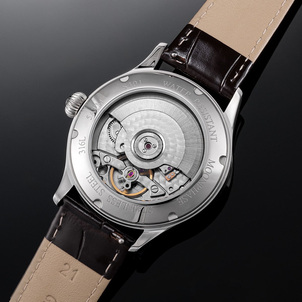 Sugess Watch of Men Moonphase  - đánh giá và giá Omega Watch Constellation