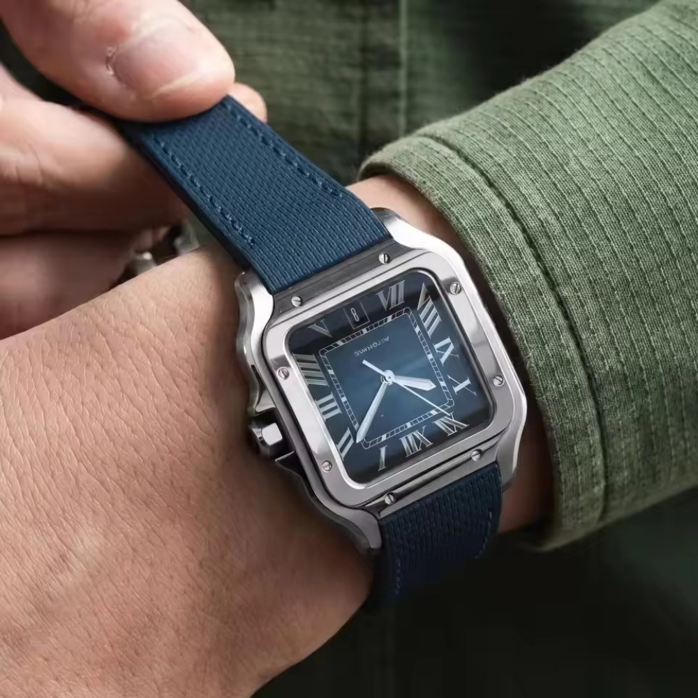 Fit For Cartier Santos Sailclo - đánh giá và giá Cartier Watch Santos