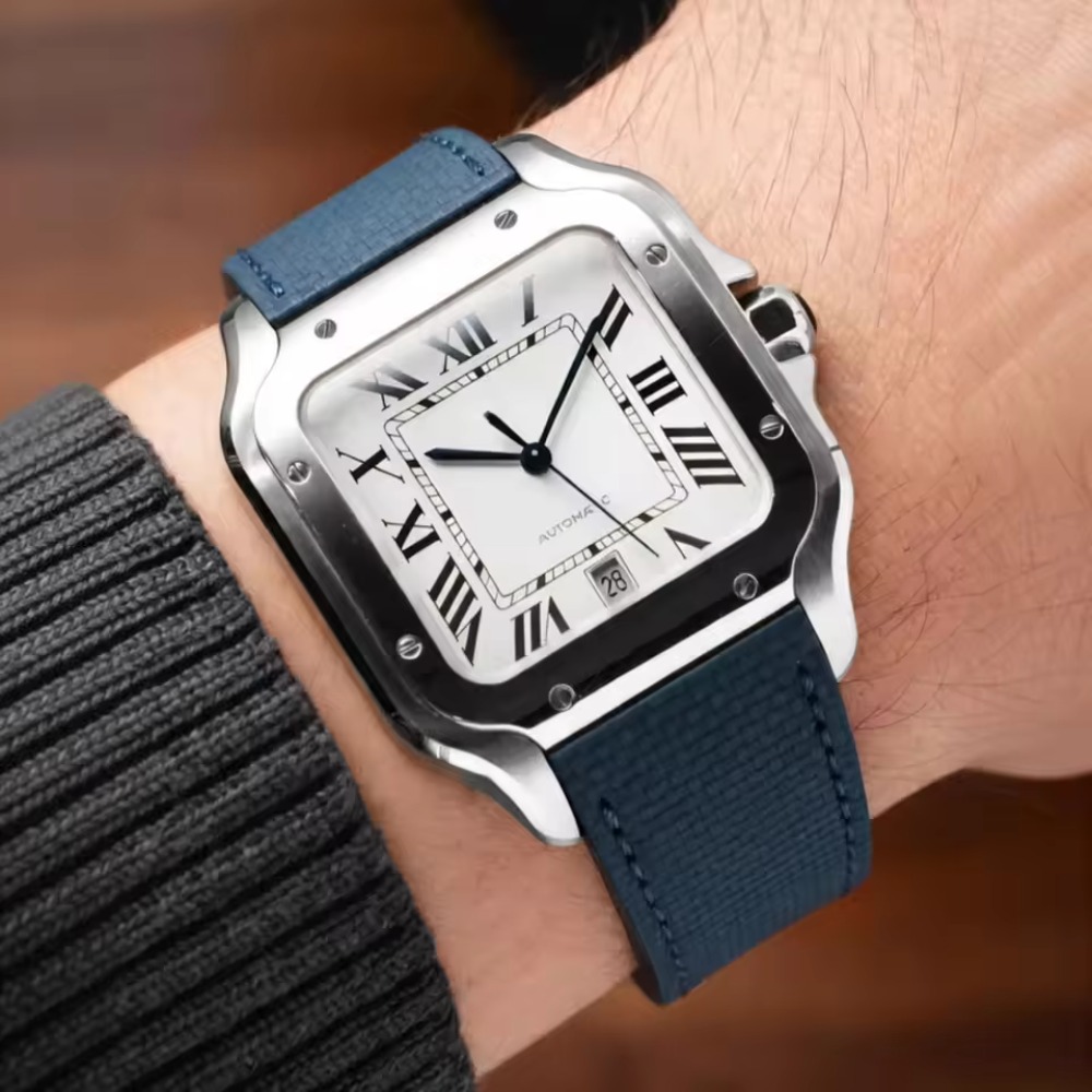 Fit For Cartier Santos Sailclo - đánh giá và giá Cartier Watch Santos